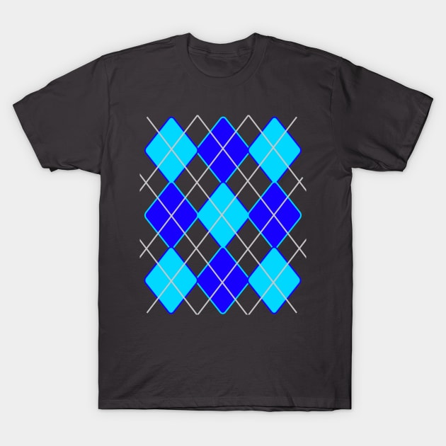 Argyle Pattern T-Shirt by BlaineC2040